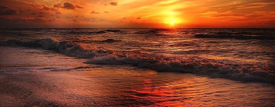 frasi sul tramonto al mare
